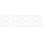 Ekena Millwork Set of Four Panels for 94 1/2"W x 24 1/4"H Gypsum Fretwork Wainscot Wall Paneling WPKP12X01X47GYP - alternate 5